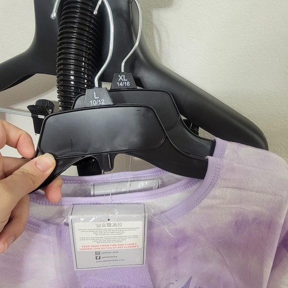 Long sleeve girls knit sleep gown with socks - Picture 7 of 7